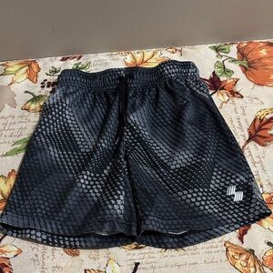10/$5 Black Patterned Athletic Shorts